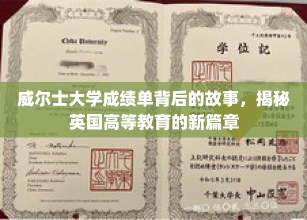 威尔士大学成绩单，揭开英伦学术新纪元的神秘面纱