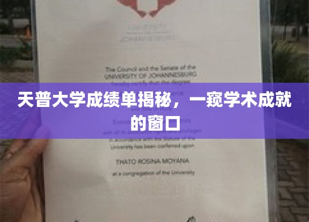 天普大学成绩单解码，揭开学术成就的神秘面纱