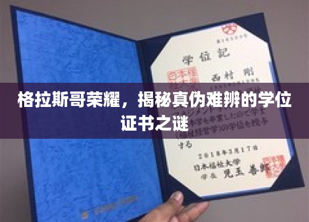 格拉斯哥荣耀疑云，探寻学历证书背后的真实与虚幻