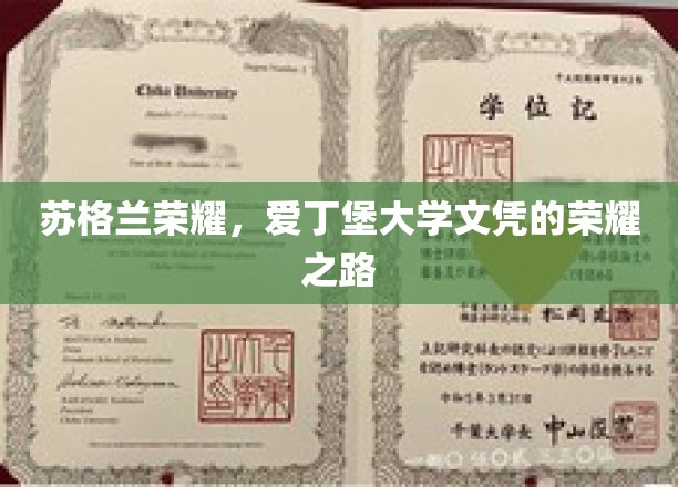 苏格兰荣耀，爱丁堡大学文凭的荣耀之路