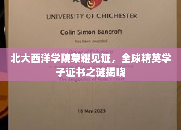 北大西洋学院盛典，揭秘世界精英学子荣耀时刻