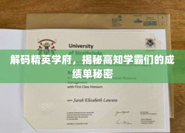 解码精英学府，揭秘高知学霸们的成绩单秘密