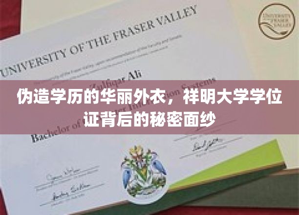 揭开祥明大学学位证的神秘面纱，学历伪造背后的华丽伪装