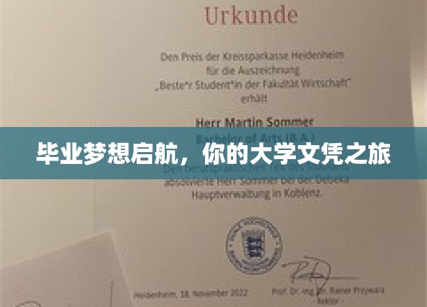 青春启航，解锁你的大学文凭梦想之旅