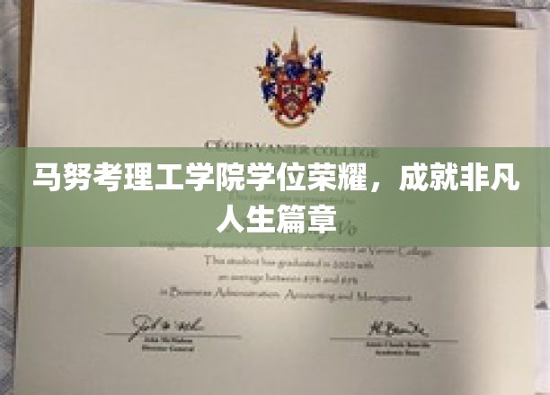 马努考理工学院荣耀学位，谱写非凡人生传奇