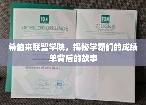 揭秘学霸传奇，希伯来联盟学院背后的学术奇迹