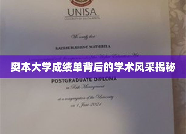 奥本大学成绩单，一窥学术精英的卓越风采