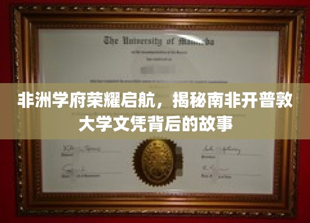 探寻南非开普敦大学荣耀背后的全球教育之光
