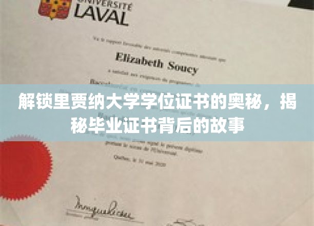 揭开里贾纳大学学位证书的神秘面纱，探寻毕业荣光背后的传奇故事