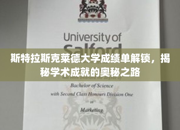 解码斯特拉斯克莱德大学，探寻成绩单背后的学术荣耀之路
