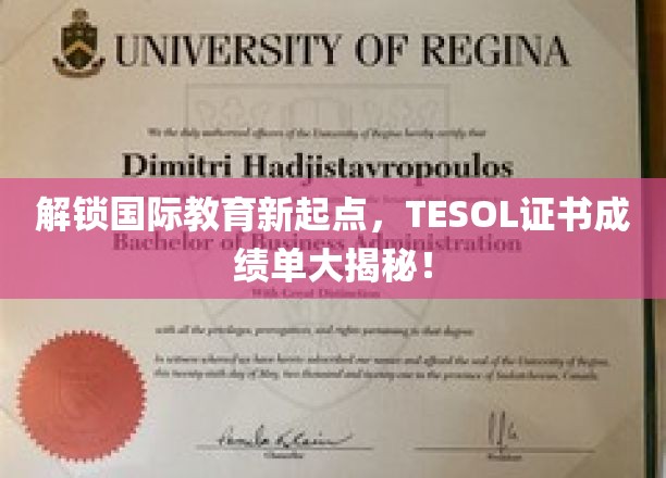 跨国教育新篇章，TESOL证书成绩单背后的故事揭晓！