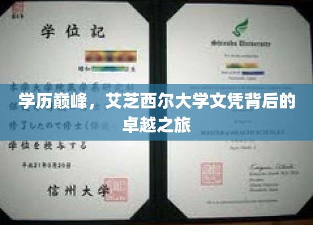 艾芝西尔大学荣耀，探索学历巅峰的卓越蜕变之路