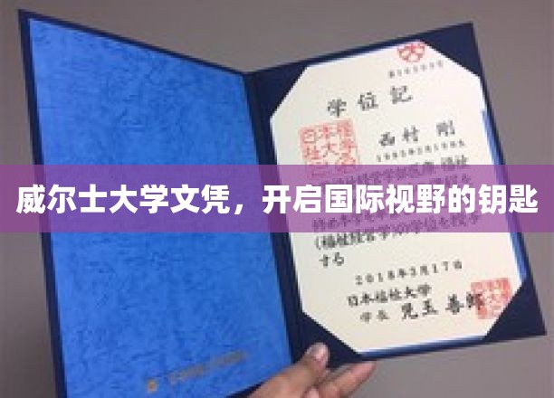 解锁全球视野，威尔士大学文凭，开启你的国际化之旅