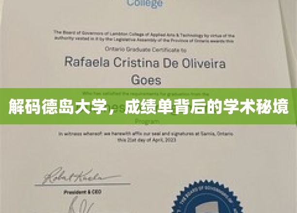 探秘德岛大学，揭开成绩单背后的学术奥秘