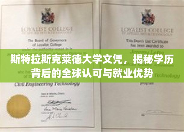 全球通行证背后的力量，斯特拉斯克莱德大学文凭的全球认可与职场影响力