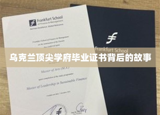 乌克兰名校证书之谜，揭秘学子背后的奋斗历程