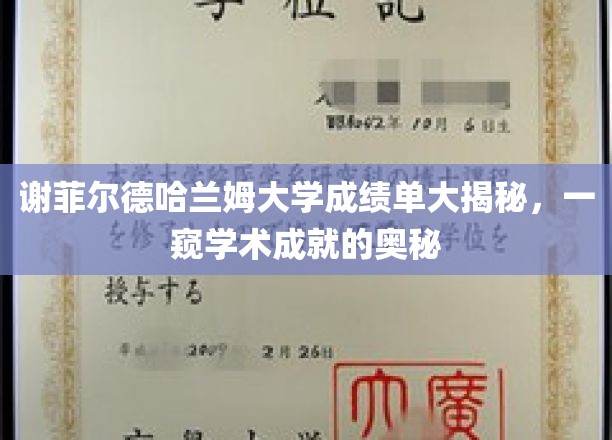 解码谢菲尔德哈兰姆大学学术风采，揭秘成绩单背后的成就秘密