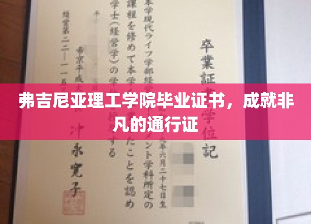 弗吉尼亚理工荣耀凭证，开启非凡成就的精英通行证