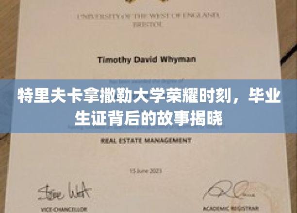 特里夫卡拿撒勒大学荣耀时刻：揭秘毕业生证书背后的故事