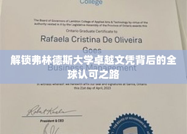 探索弗林德斯大学卓越文凭背后的全球认可之路