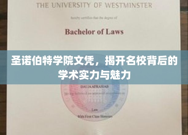 探寻圣诺伯特学院，名校文凭背后的学术辉煌与独特魅力