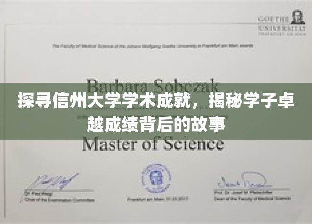 信州英才，解码学子非凡成就的学术征程