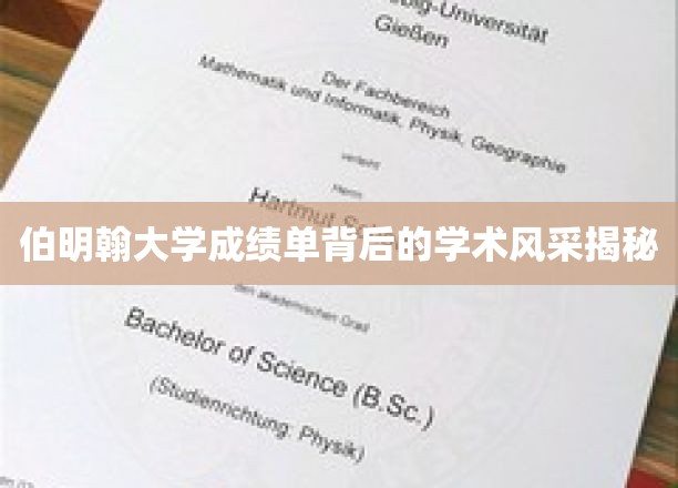 探寻伯明翰大学成绩单背后的学术魅力之光