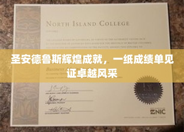 圣安德鲁斯荣耀足迹，成绩单彰显非凡荣耀