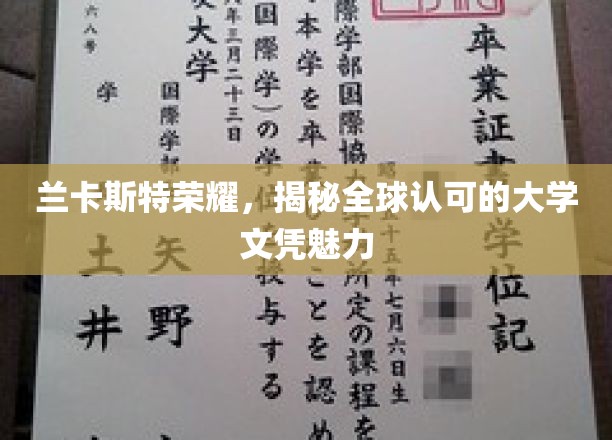 解码兰卡斯特辉煌，探索国际认可文凭的独特魅力