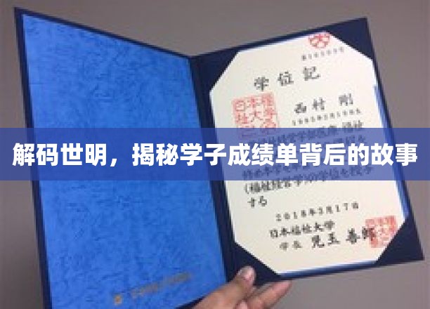 解码世明，探寻学子成绩单背后的故事