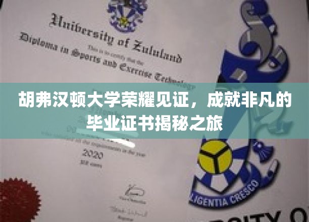 胡弗汉顿荣耀瞬间，一探非凡毕业证书背后的秘密之旅