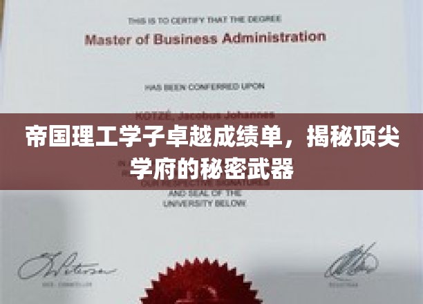 帝国理工精英养成记，解码顶尖学府的成功密码