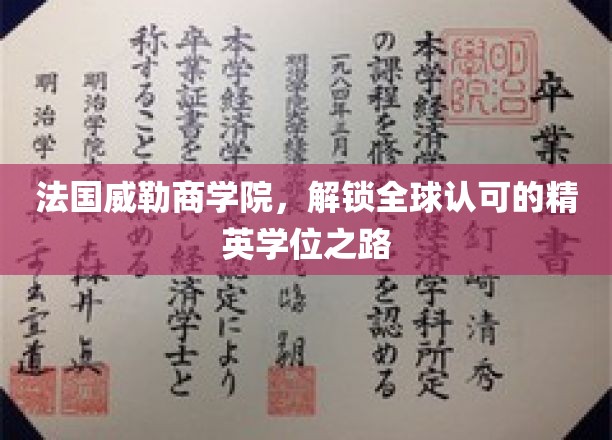 法国威勒高等商学院，开启通往全球精英学位之旅