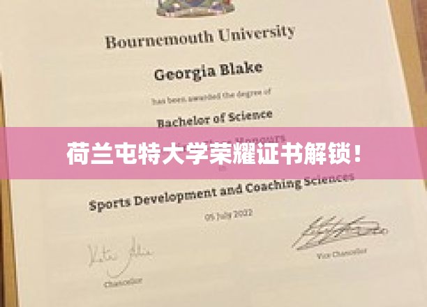 荷兰屯特大学成就盛典，荣耀证书等你来解锁！