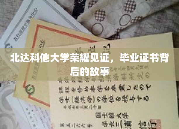 北达科他荣耀，揭开毕业证书背后的不凡历程