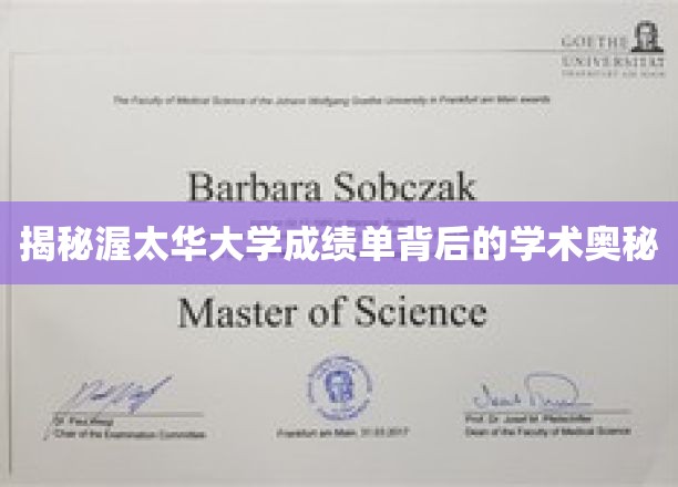 解码渥太华大学成绩单，探寻学术成就的秘密通道