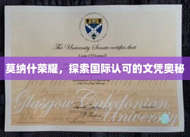 莫纳什荣耀，探索国际认可的文凭奥秘