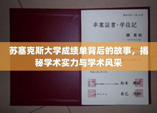 苏塞克斯大学成绩单背后的故事，揭秘学术实力与学术风采
