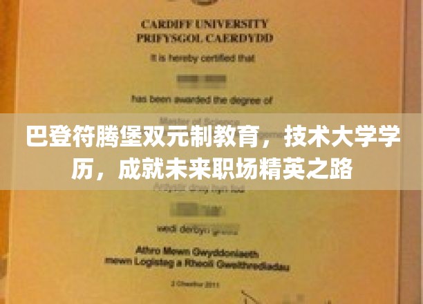 巴登符腾堡双元制教育，铸就技术大学精英，开启职场辉煌新篇章