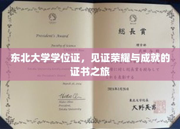 东北大学学位证书，承载荣耀与成就的里程碑