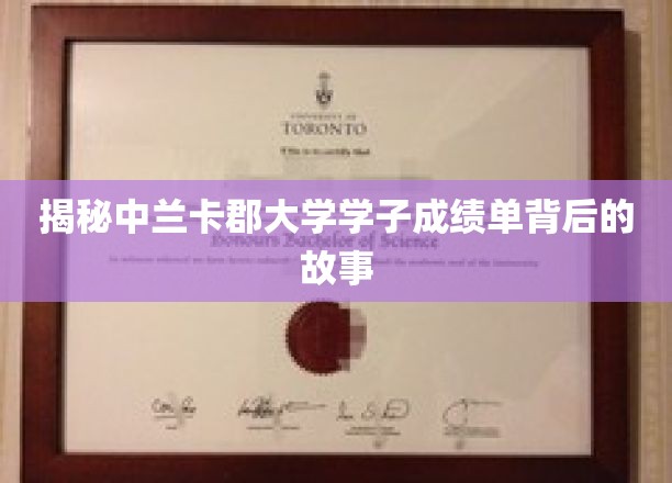 揭秘中兰卡郡大学学子成绩单背后的故事