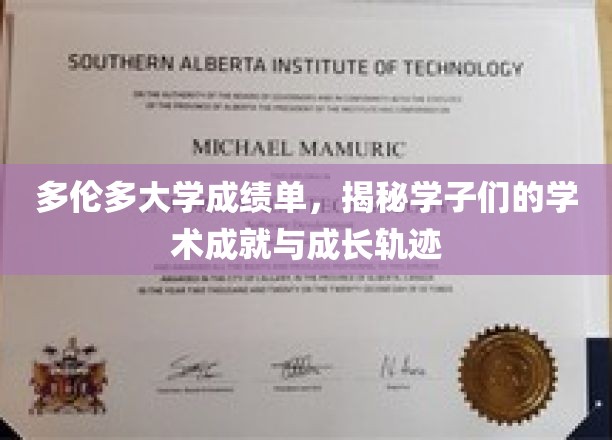 探索多伦多大学学子成绩单背后的学术辉煌与成长脚步