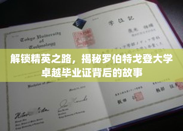 探寻罗伯特戈登大学精英学子荣耀背后的秘密