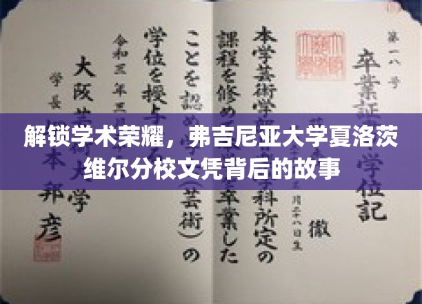 揭秘弗吉尼亚大学夏洛茨维尔分校，文凭背后的荣耀之路
