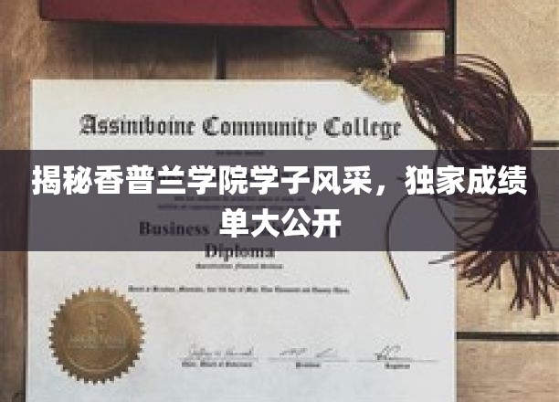 探秘香普兰学院学子风采，独家成绩单震撼揭晓