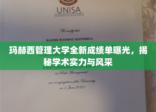 玛赫西管理大学最新成绩单揭晓，一窥学术实力与风采