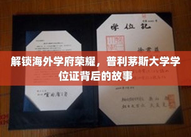 解锁海外学府荣耀，普利茅斯大学学位证背后的故事