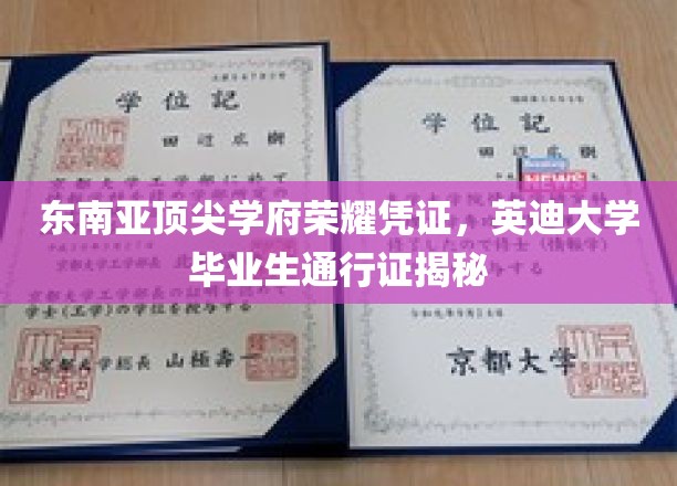 解码东南亚顶尖教育殿堂，英迪大学学子全球通行证大揭秘