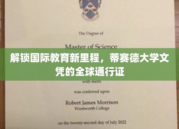 开启国际教育新征程，蒂赛德大学学位的全球通行证