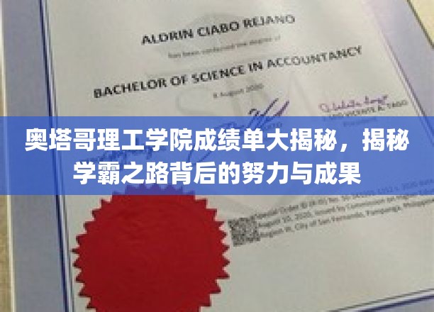 奥塔哥理工学院学霸养成记，揭开成绩单背后的奋斗篇章
